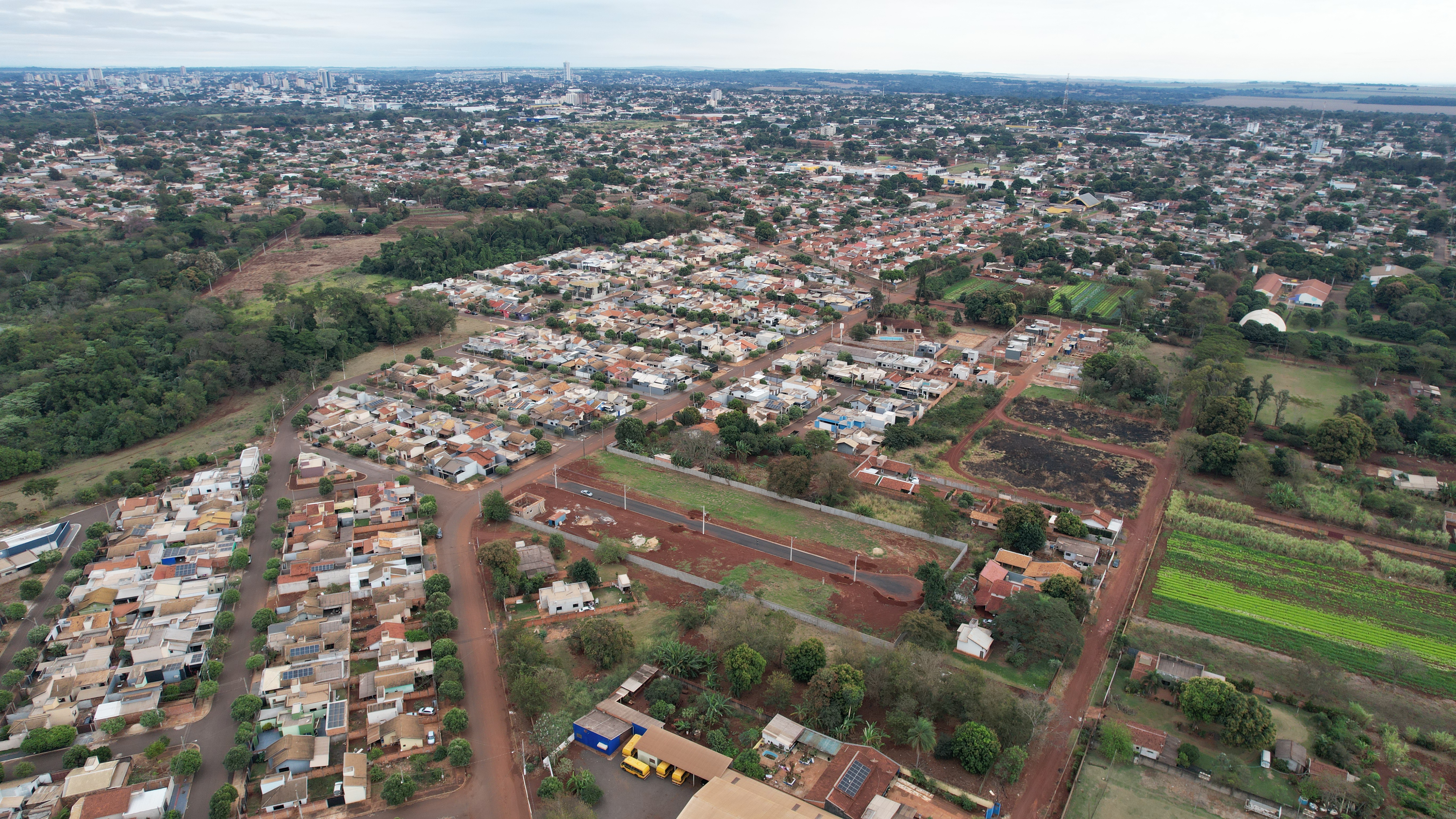 Mapa dos Loteamentos Flor de Maio 1, 2 e 3